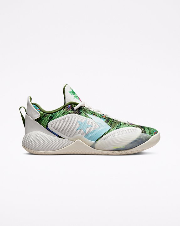 Converse All Star BB Shift Botanical Concrete Low Top White | A59495G