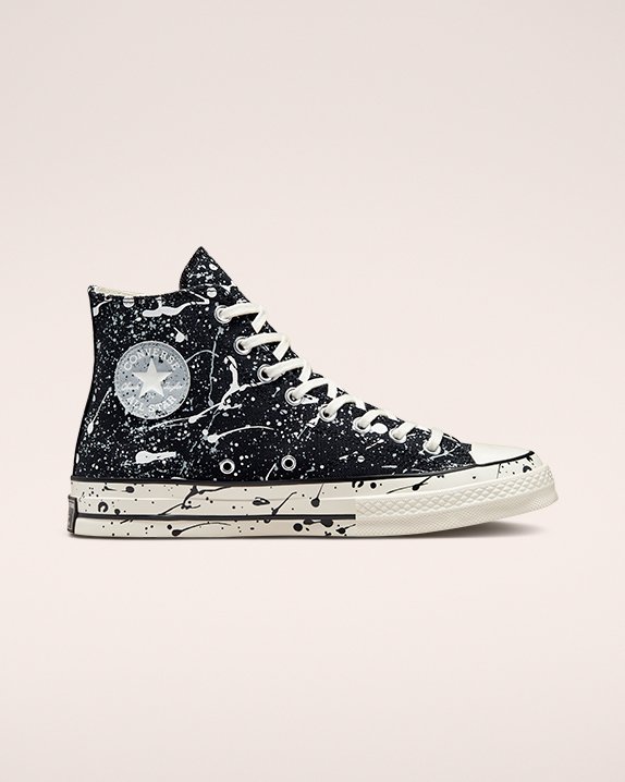 Converse Chuck 70 Paint Splatter High Top Black | A17337B