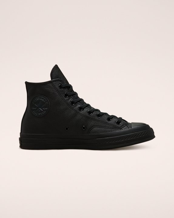 Converse Chuck 70 Tonal Leather High Top Black | A23665B