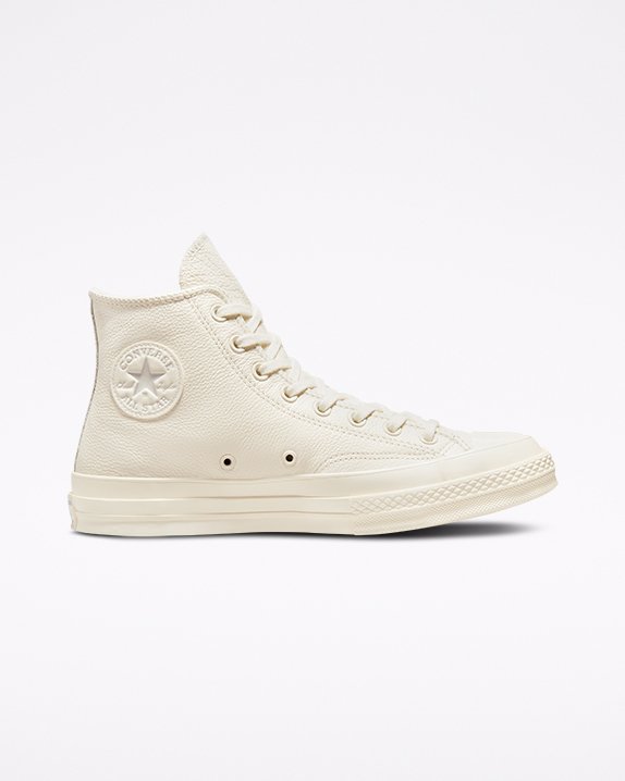 Converse Chuck 70 Tonal Leather High Top White | A49218W