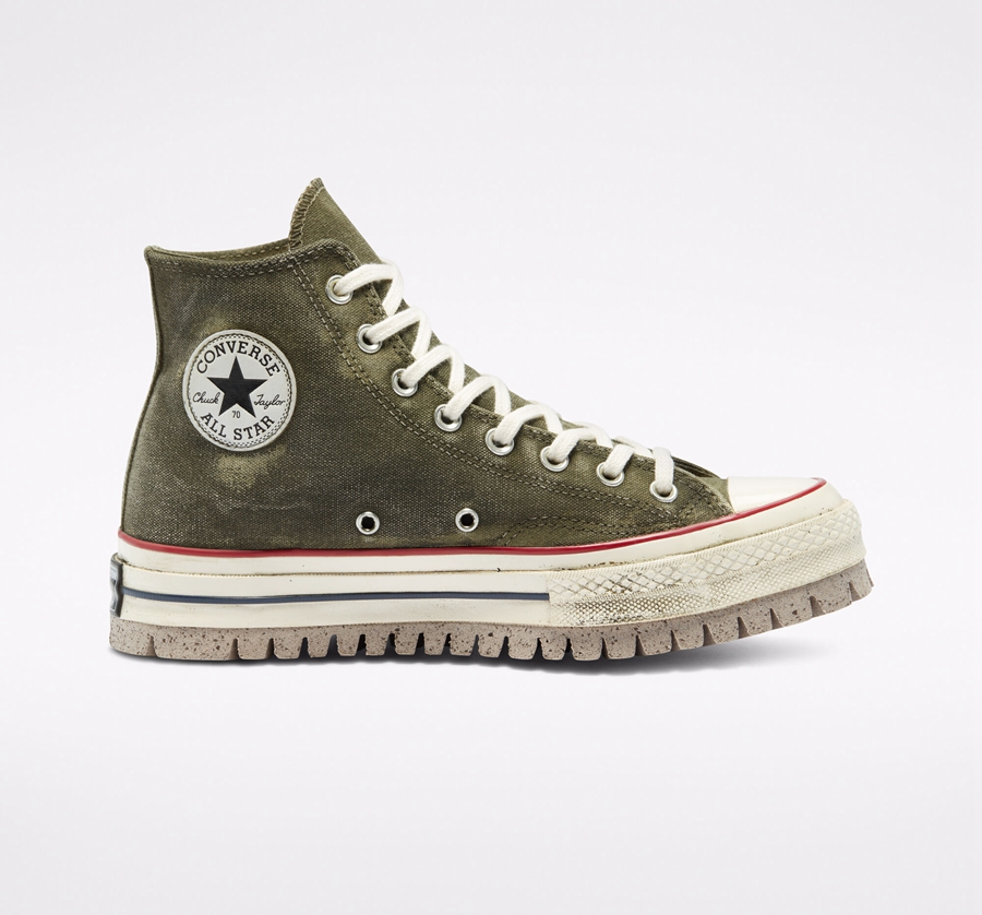 Converse Chuck 70 Trek Smoke In Olive | A51018W