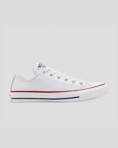 Converse Chuck Taylor All Star Classic Leather Low Top White | A19667I