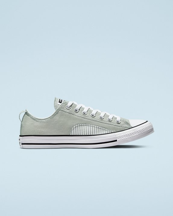 Converse Chuck Taylor All Star Hickory Stripe Low Top Grey | A84720V