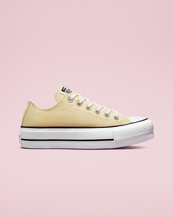 Converse Chuck Taylor All Star Lift Seasonal Color Low Top Lemon | A24449Q