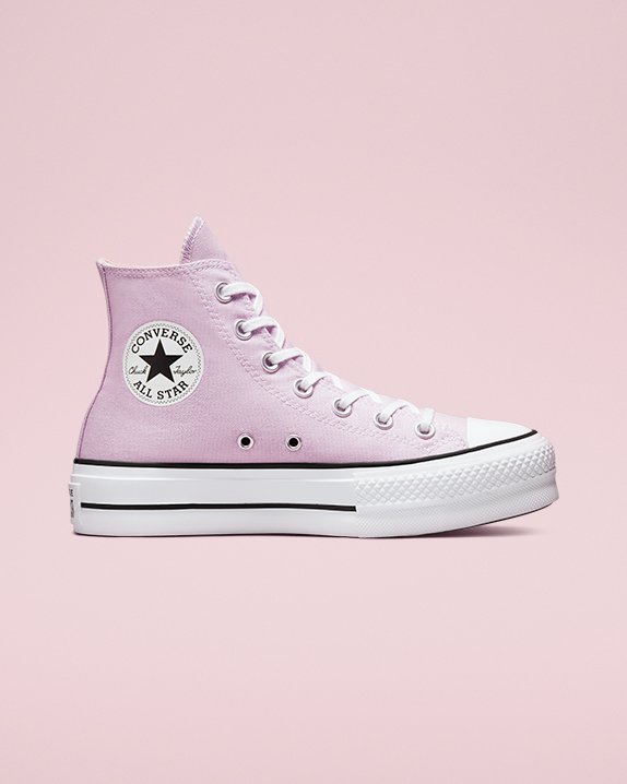 Converse Chuck Taylor All Star Lift Seasonal Colour High Top Pink | A88697W