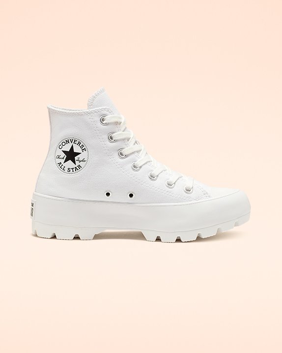 Converse Chuck Taylor All Star Lugged High Top White | A58008S