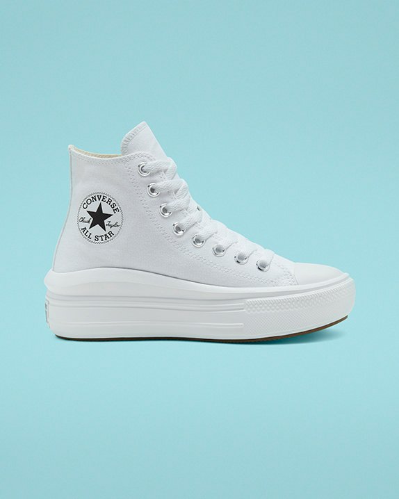 Converse Chuck Taylor All Star Move High Top White | A15684D