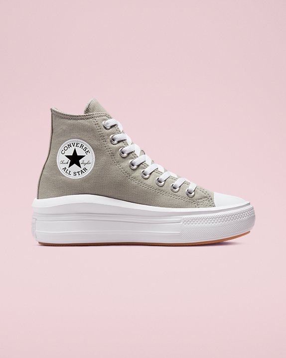 Converse Chuck Taylor All Star Move Seasonal Colour High Top Grey | A41351W