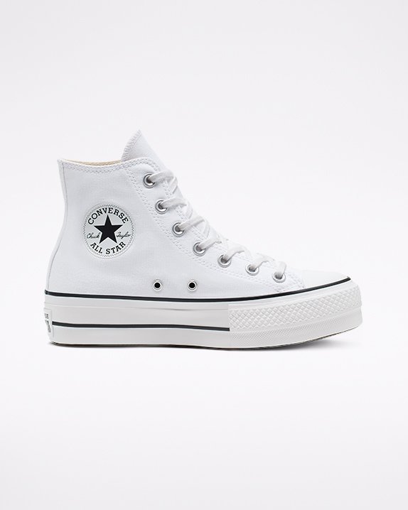 Converse Chuck Taylor All Star lift Canvas High Top White | A80389B