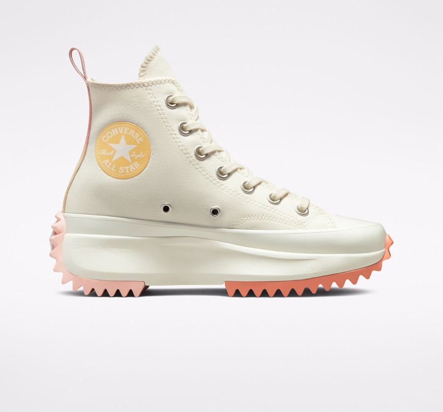 Converse Run Star Hike Heat Platform Gradient Heat White | A07392D