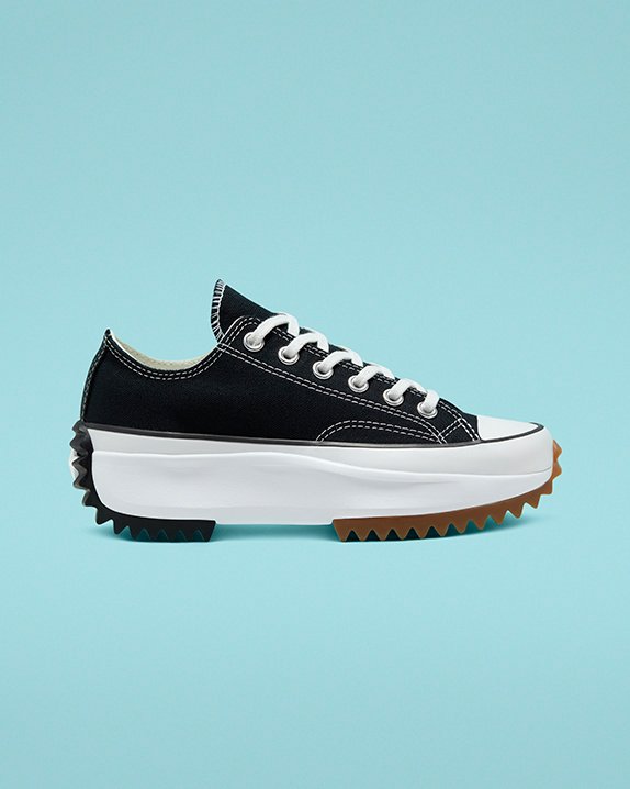 Converse Run Star Hike Low Top Black | A09225H