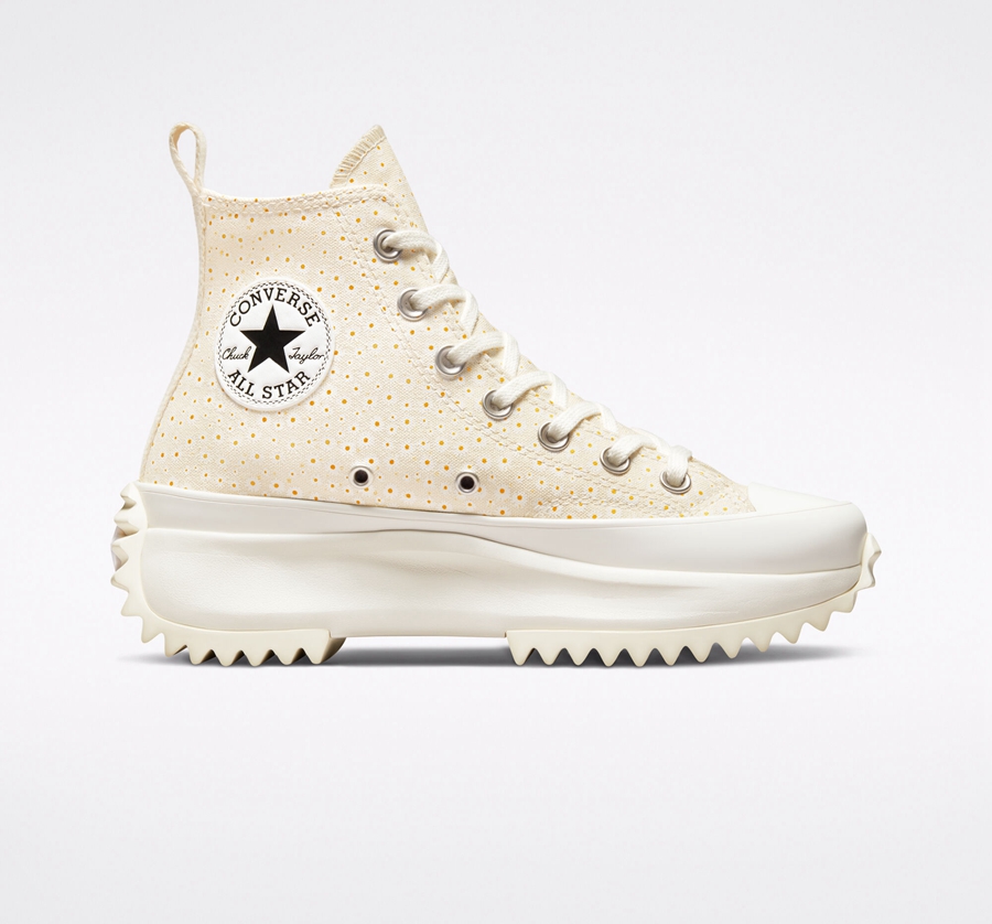 Converse Run Star Hike Platform Daisy White | A33002B