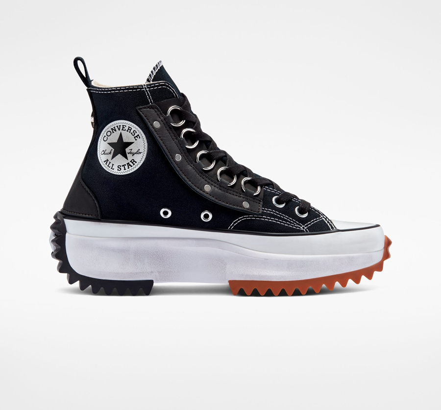 Converse Run Star Hike Platform Punk Academia Black | A41732I