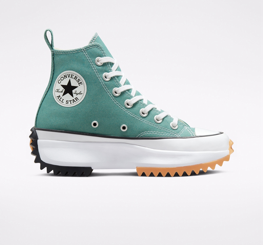 Converse Run Star Hike Platform Seasonal Color Turquoise | A18387B