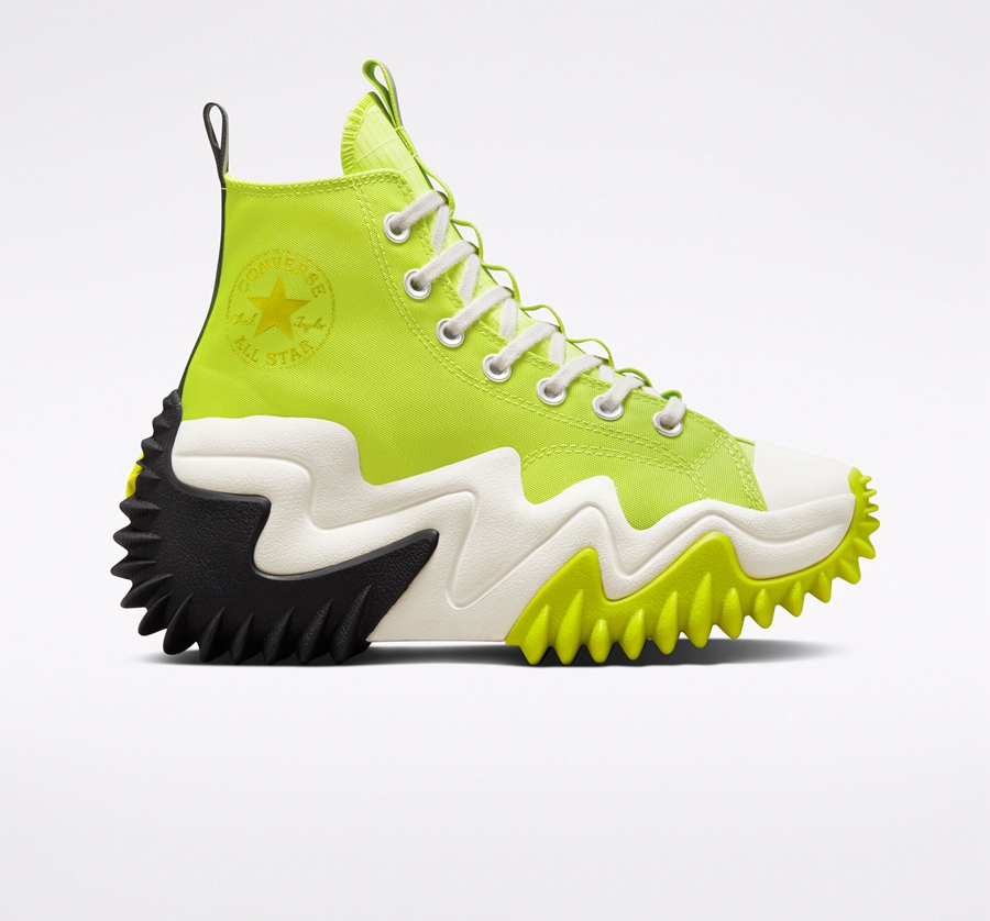 Converse Run Star Motion Platform Light Green | A01306A