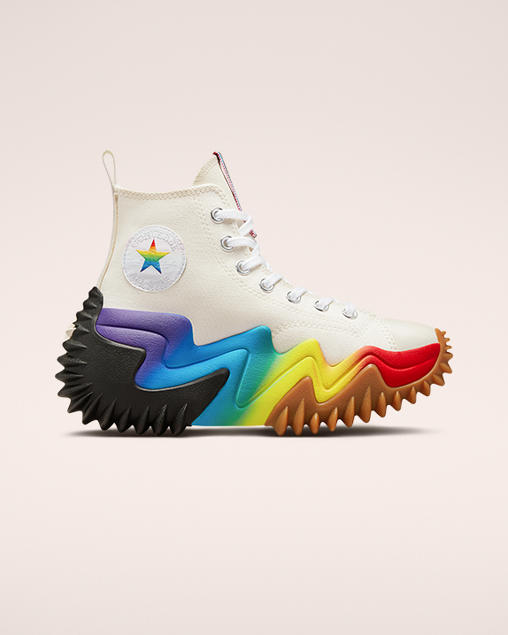Converse Run Star Motion Platform Pride High Top White | A63365L