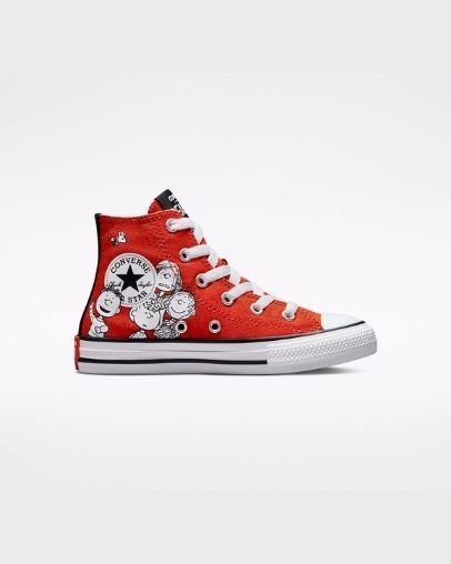 Converse x Peanuts Chuck Taylor All Star High Top Red | A00089W
